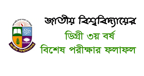 Degree 3rd Year Special Exam Result 2018