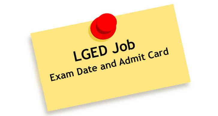 LGED Admit Card 2021