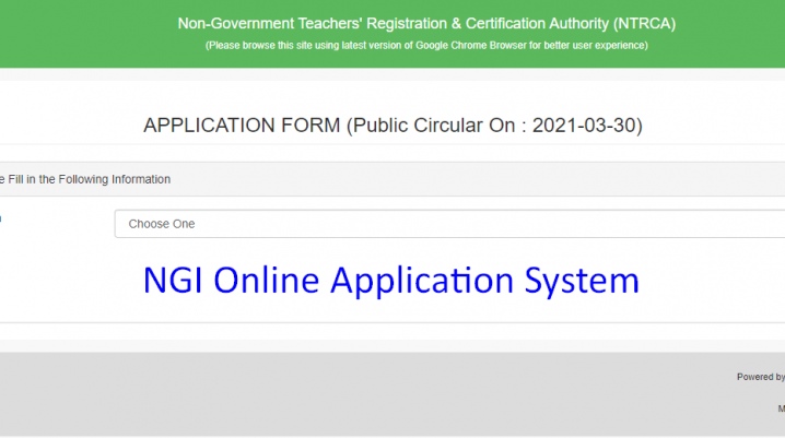 NGI Online Application 2021
