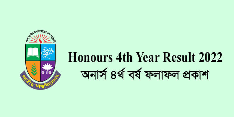 Honours 4th Year Result 2022
