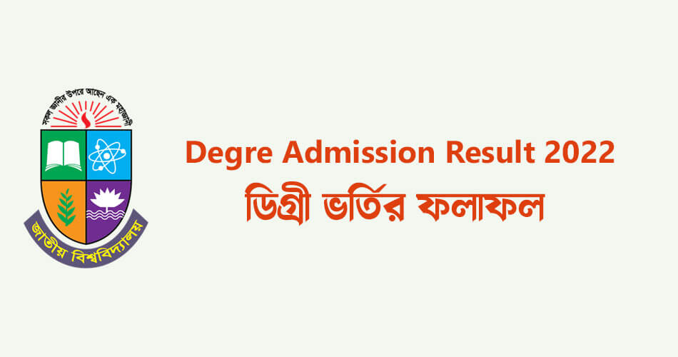 Degree Admission Result 2022 2nd