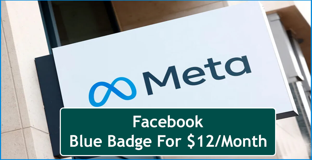 Meta Verified Announced Paid Facebook Blue Badge Verification for $12/Month