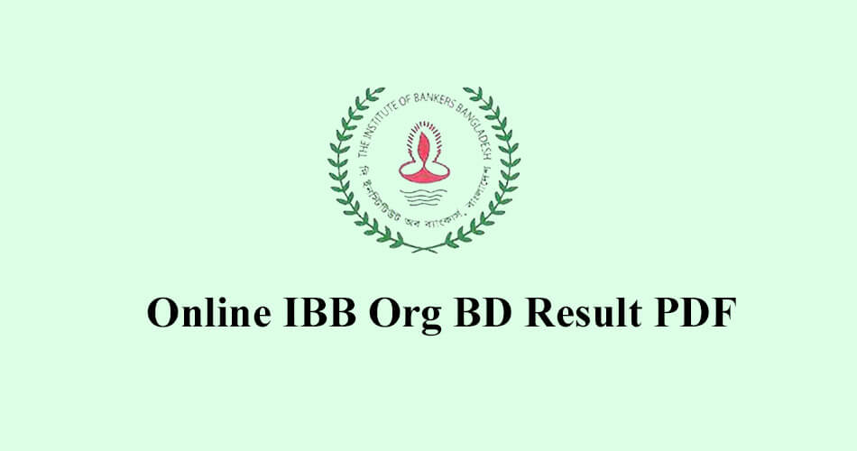 Online IBB Org BD Result 2023