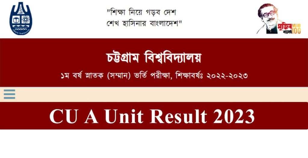 CU A Unit Result 2023 Out Now; Pass Rate 45.22%, View Merit List Online CU A Unit Result 2023 Out Now