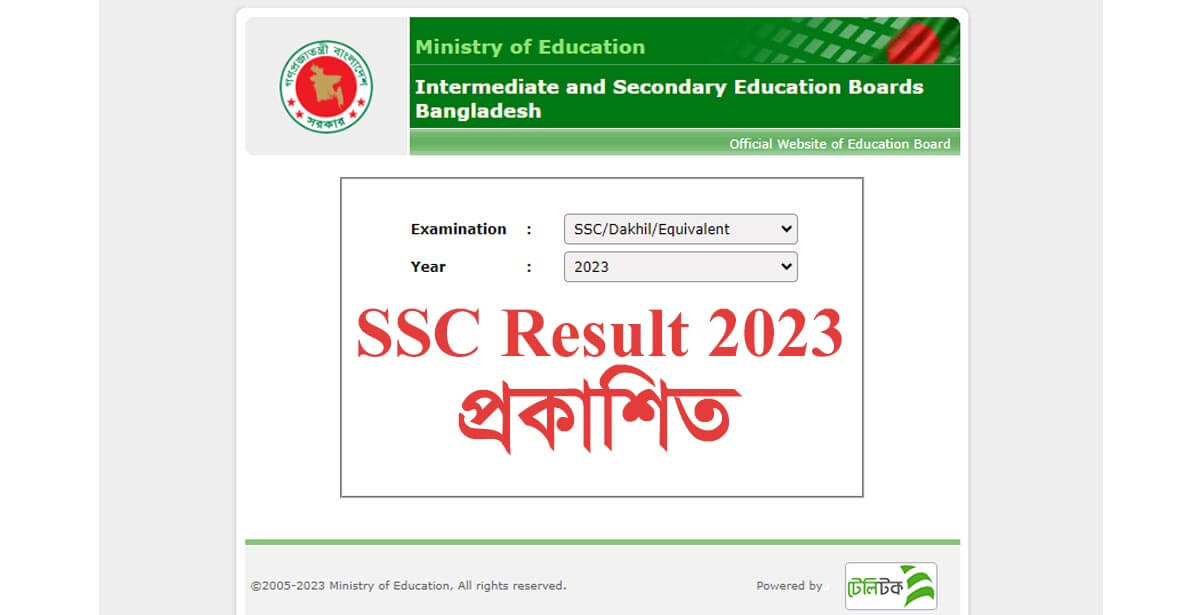 SSC Result 2023