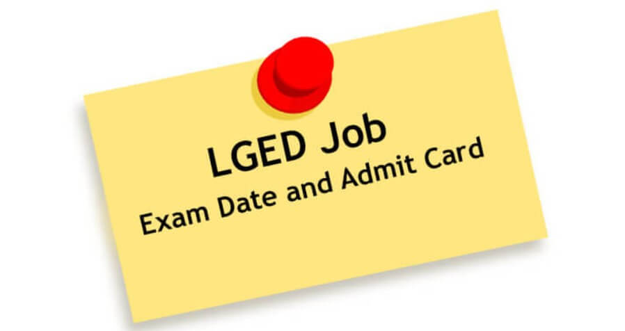 LGED Admit Card 2024