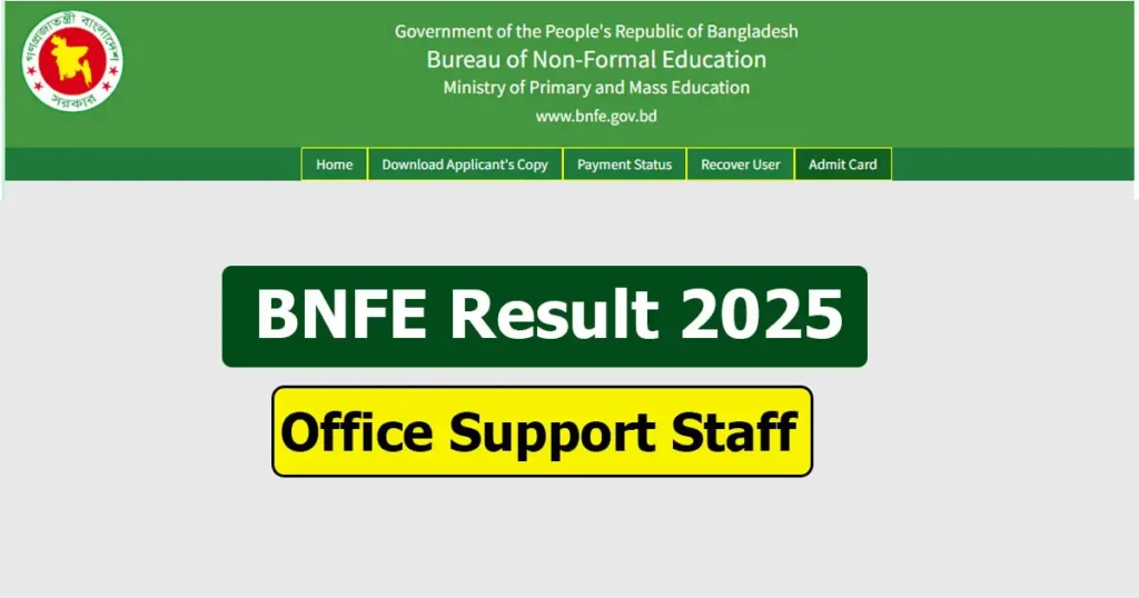 BNFE Result 2025