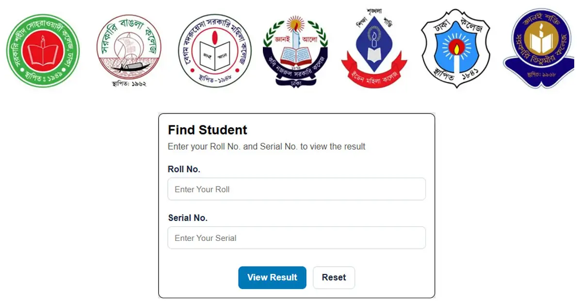 DCU Admission Result 2025 Published