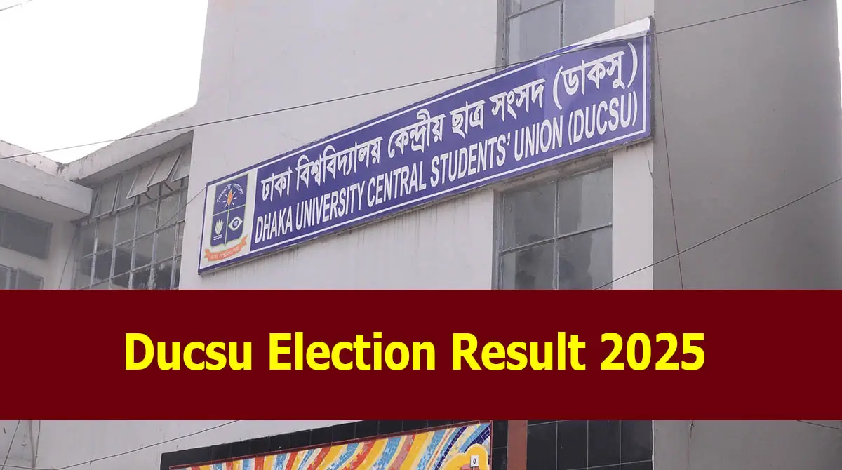 Ducsu Election 2025 Result