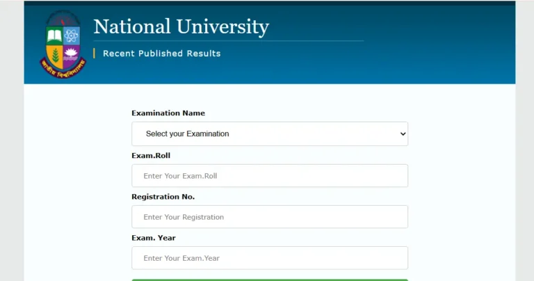 Honours 4th Year Result 2025 Today