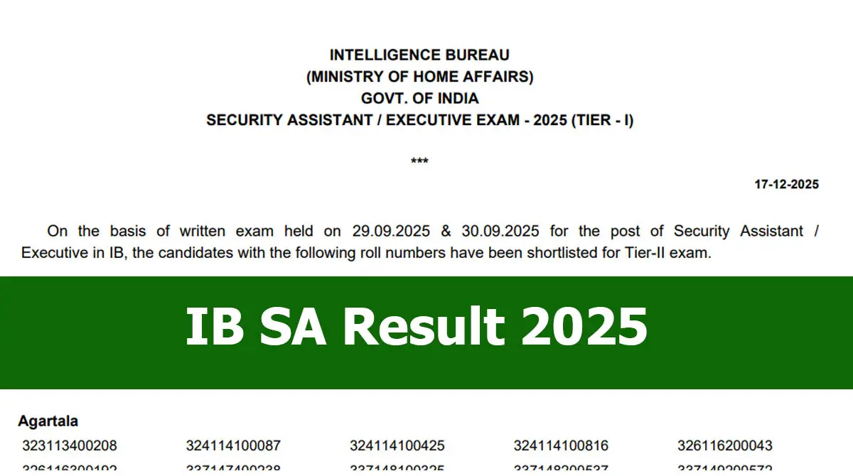 IB SA Result 2025